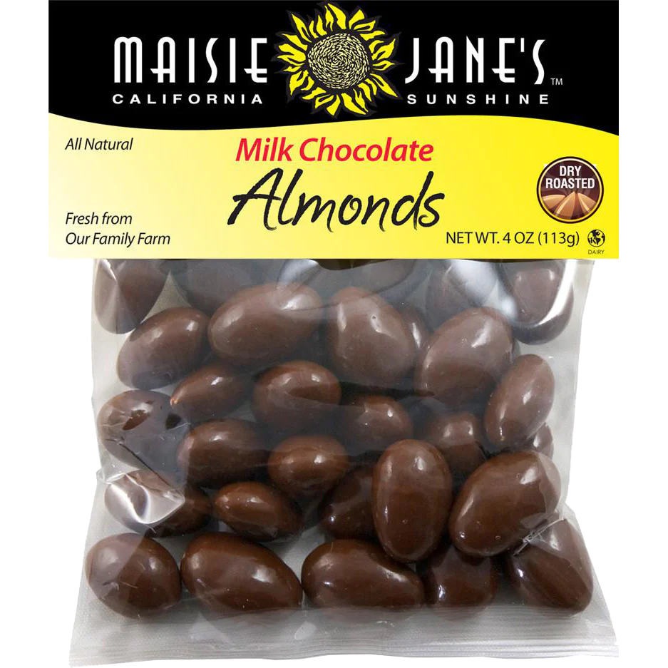 Milk Chocolate Almonds - 4 oz
