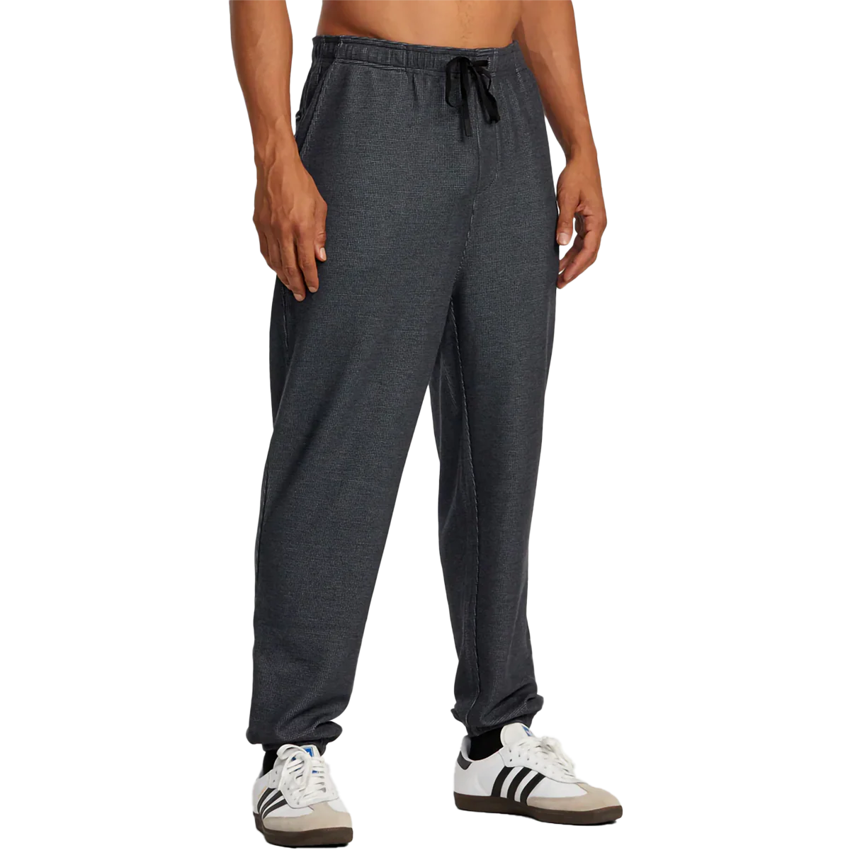 Men's Cable Waffle Jogger - Image 2