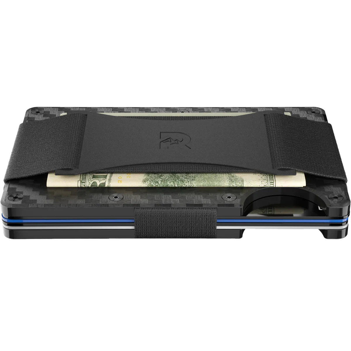 Carbon Fiber Wallet with Cash Strap - Image 3