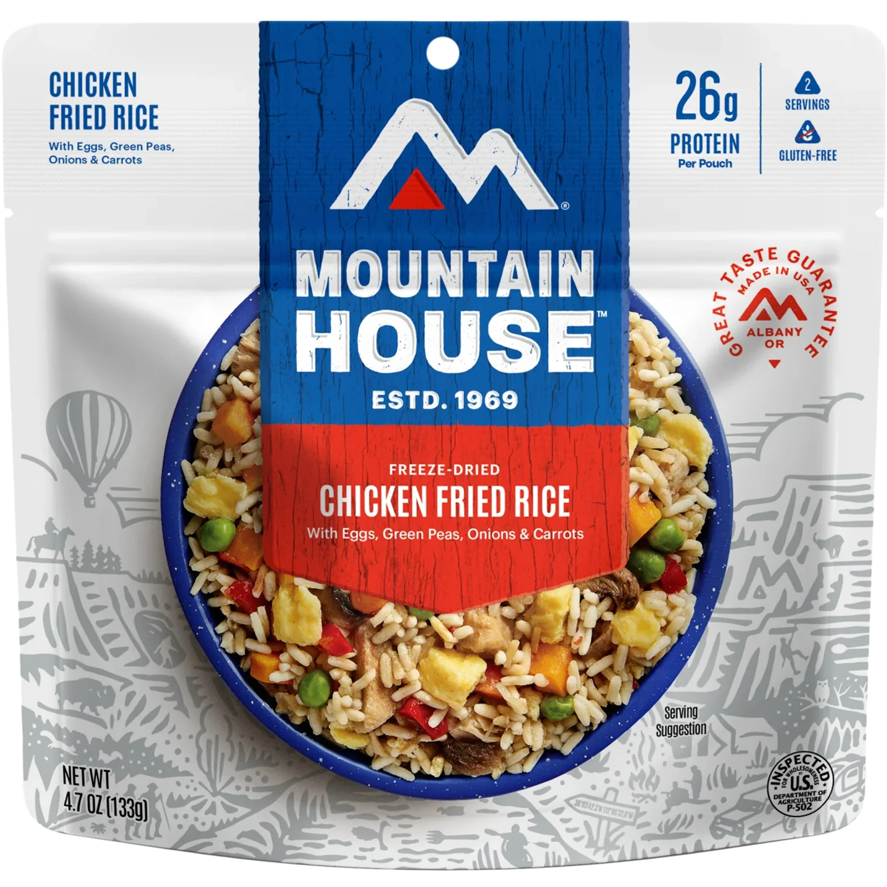 Chicken and Fried Rice (2 Servings)