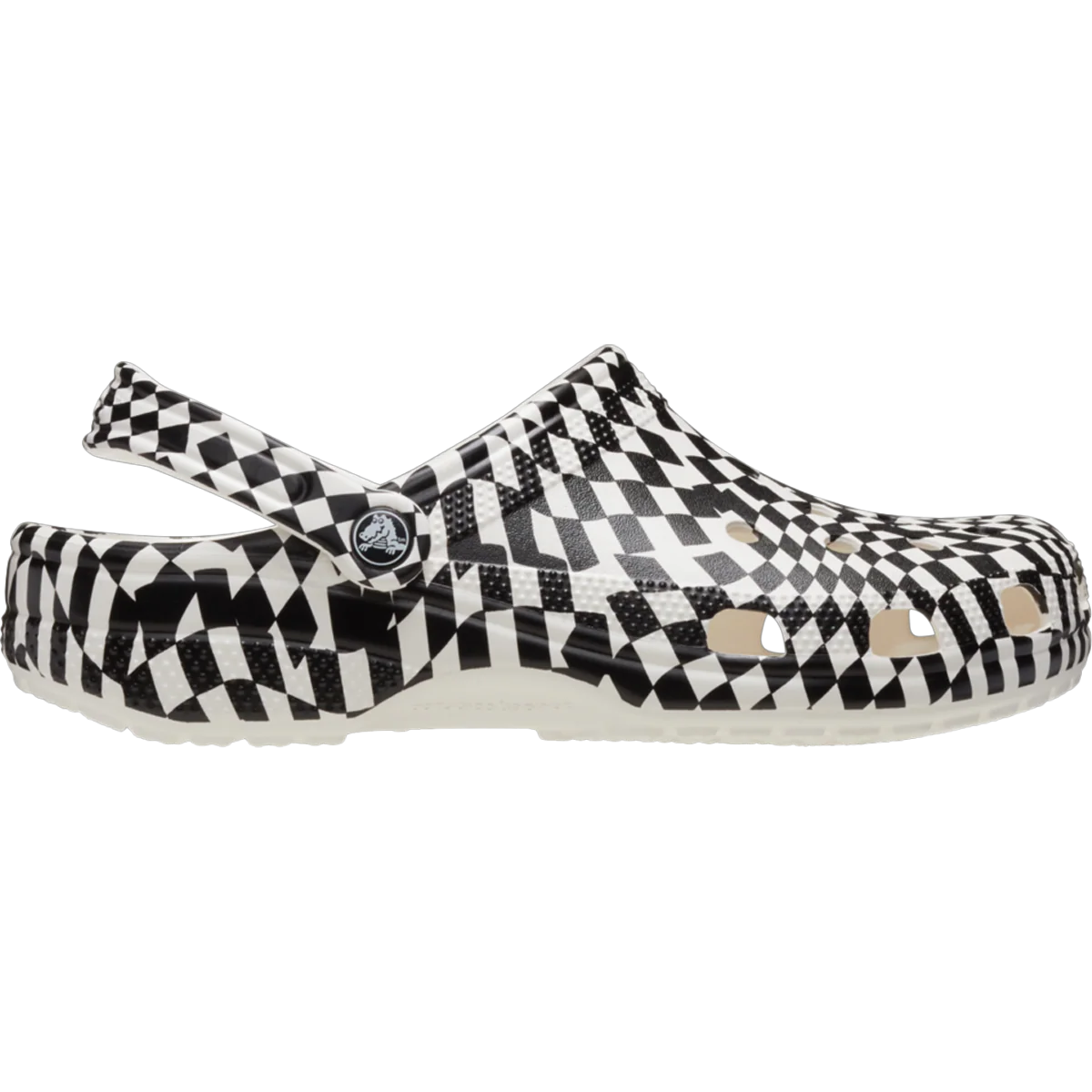 Classic Warped Checker Clog