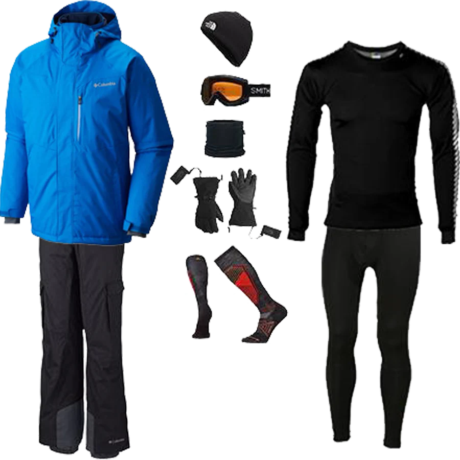 Columbia Men's All Apparel Package