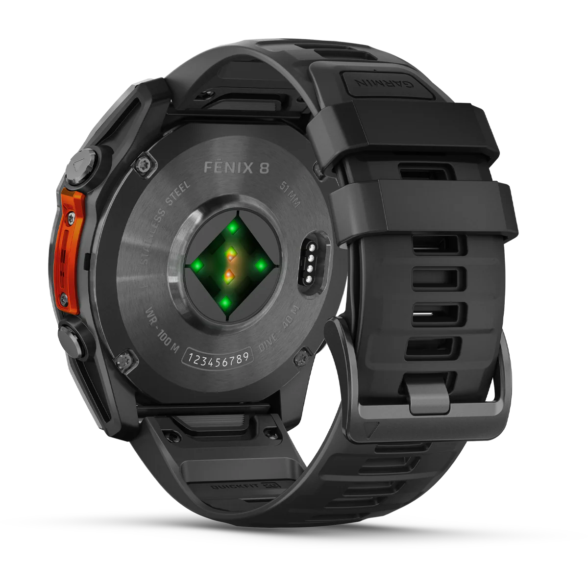 Fenix 8 51mm Slate Gray w/ Black - Image 2