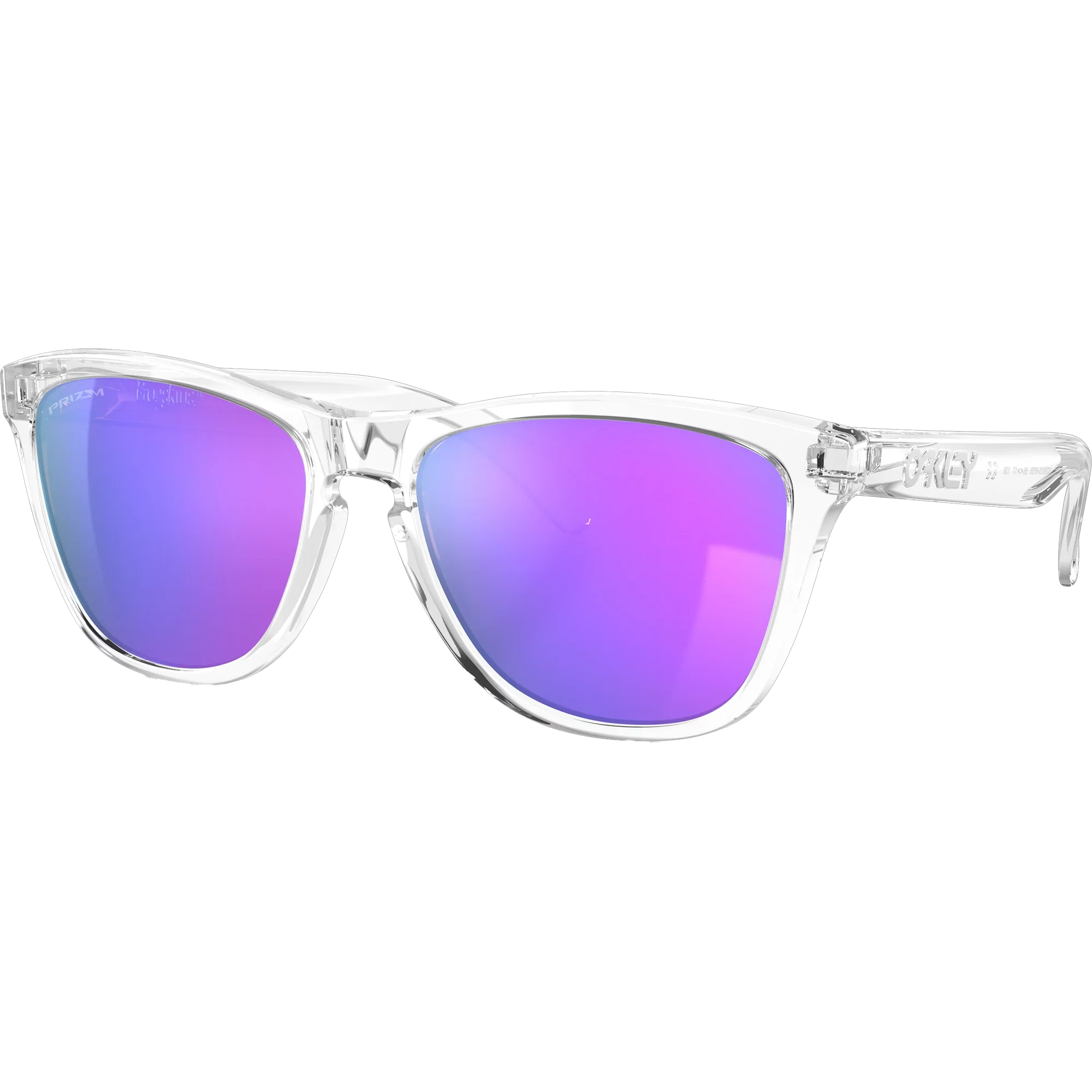 Frogskins - Polished Clear/Prizm Violet