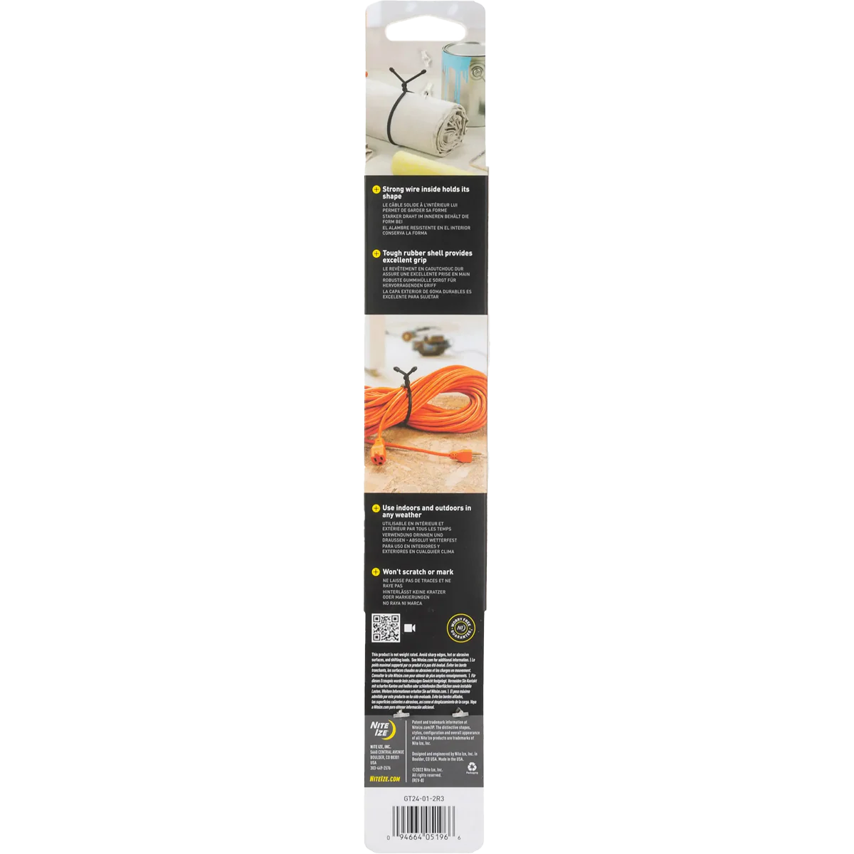 Gear Tie Reusable Rubber Twist Tie 24" - 2 Pack - Image 5