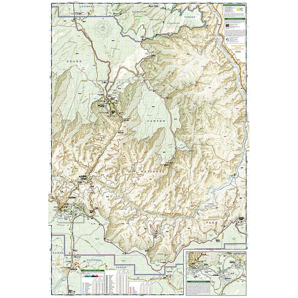 Grand Canyon National Park Map - Image 3