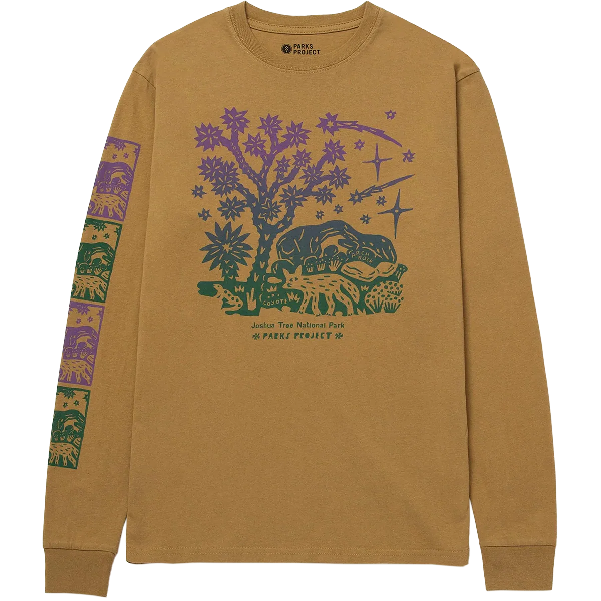 Joshua Tree Woodcut Long Sleeve Tee