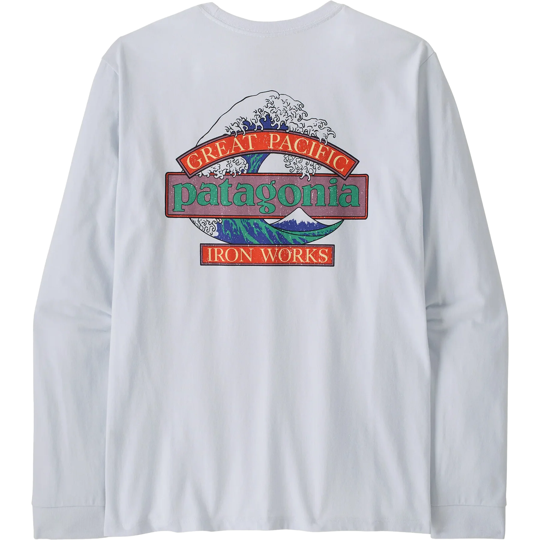 Men's Longsleeve Great Waves Responsibili-Tee