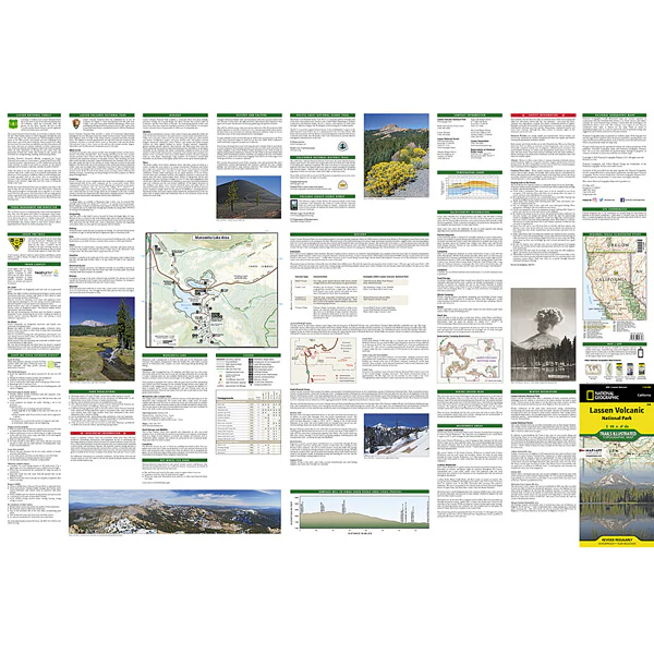 Lassen Volcanic National Park Map - Image 3
