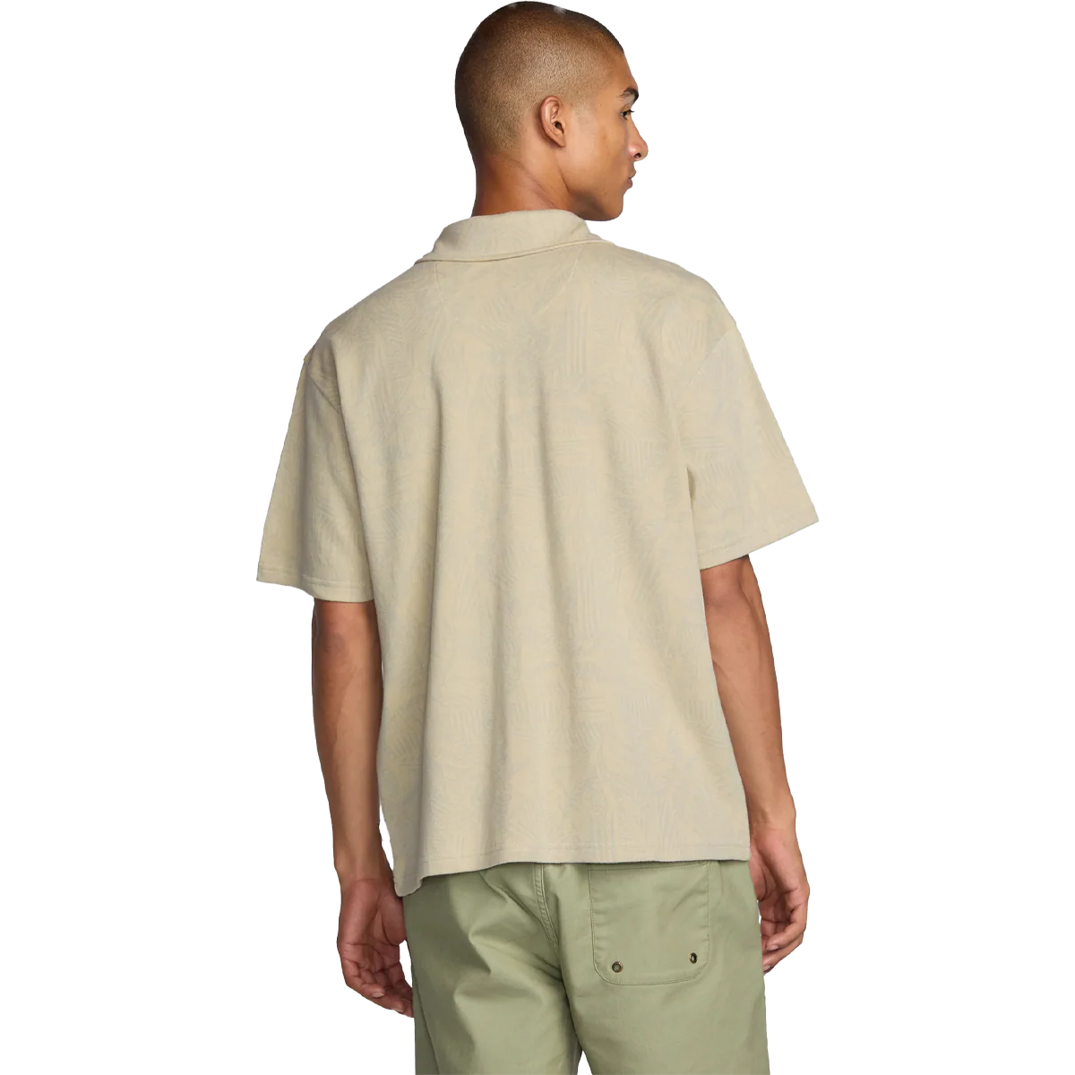 Men's Leaf Lines Polo Short Sleeve - Image 4
