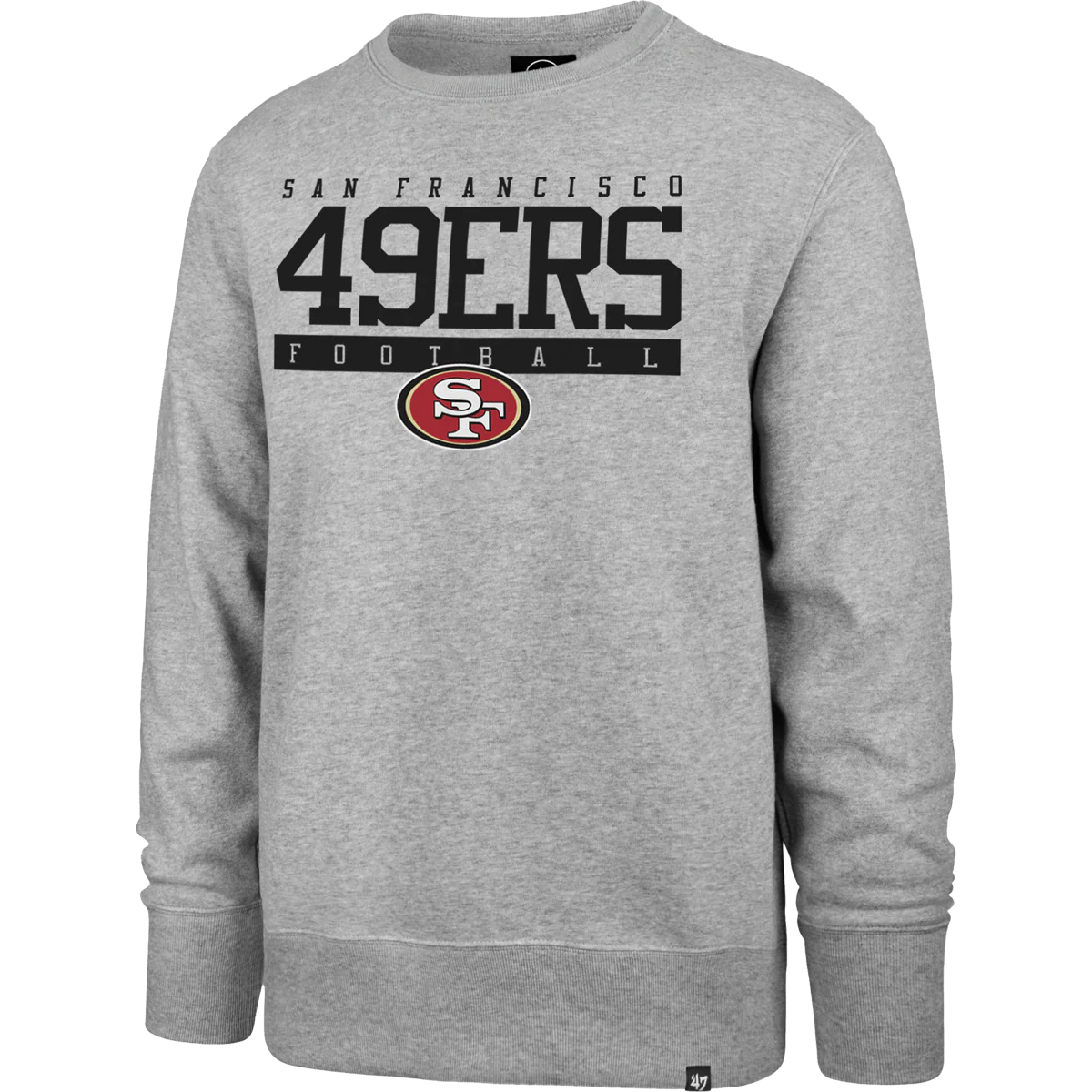 Men's 49ers Sideline Block Headline Crew