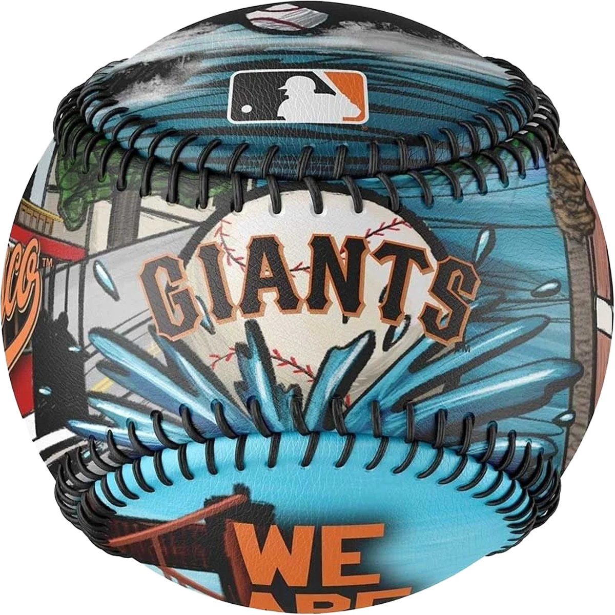 MLB Club Culture Soft Strike Baseball - Giants