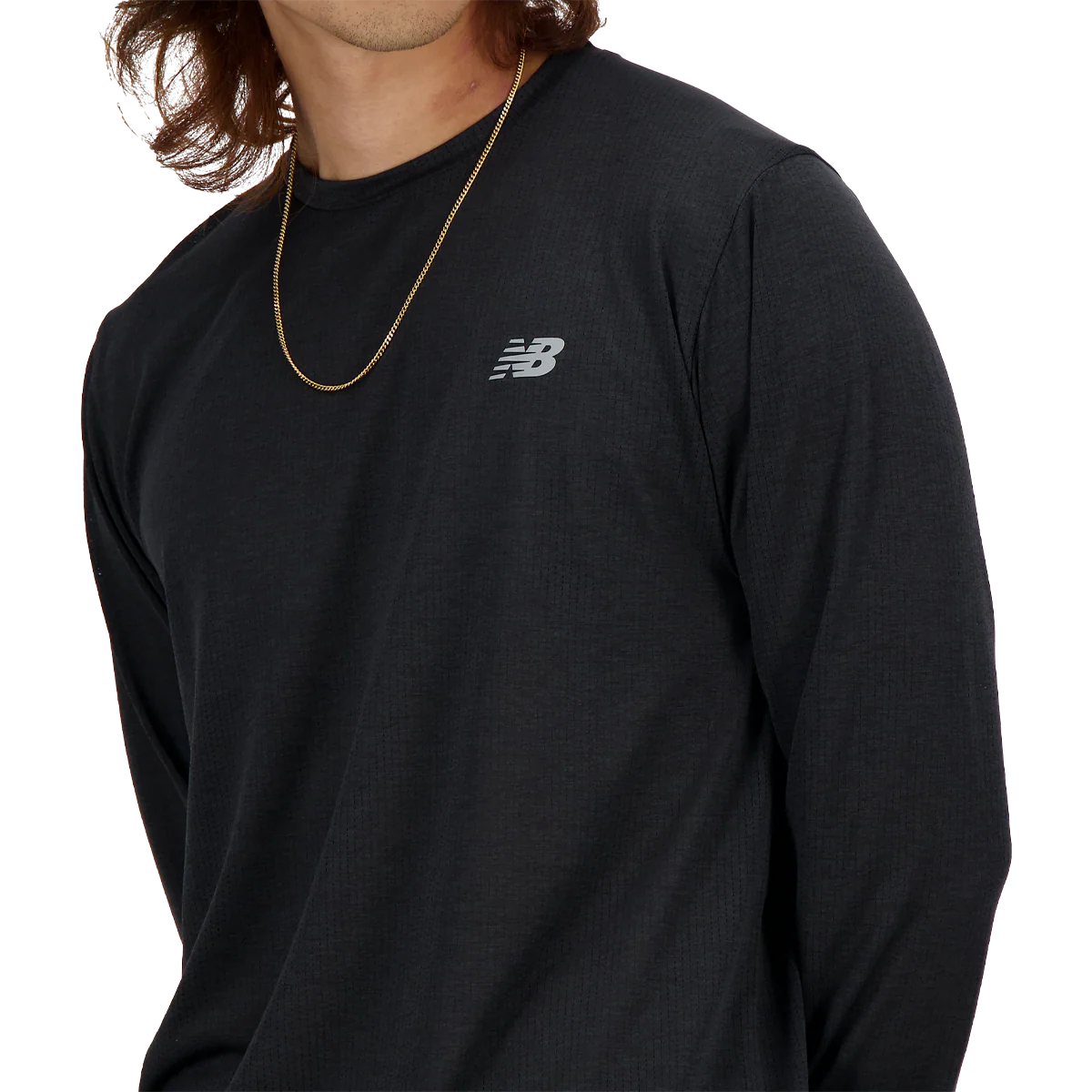 Men's NB Athletics Run Long Sleeve - Image 4