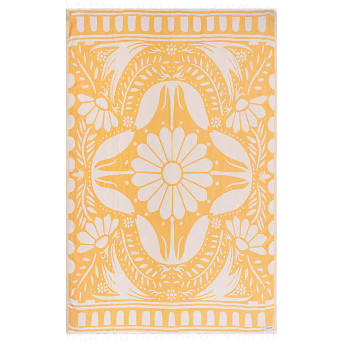 Nippon Daisy Large Beach Towel