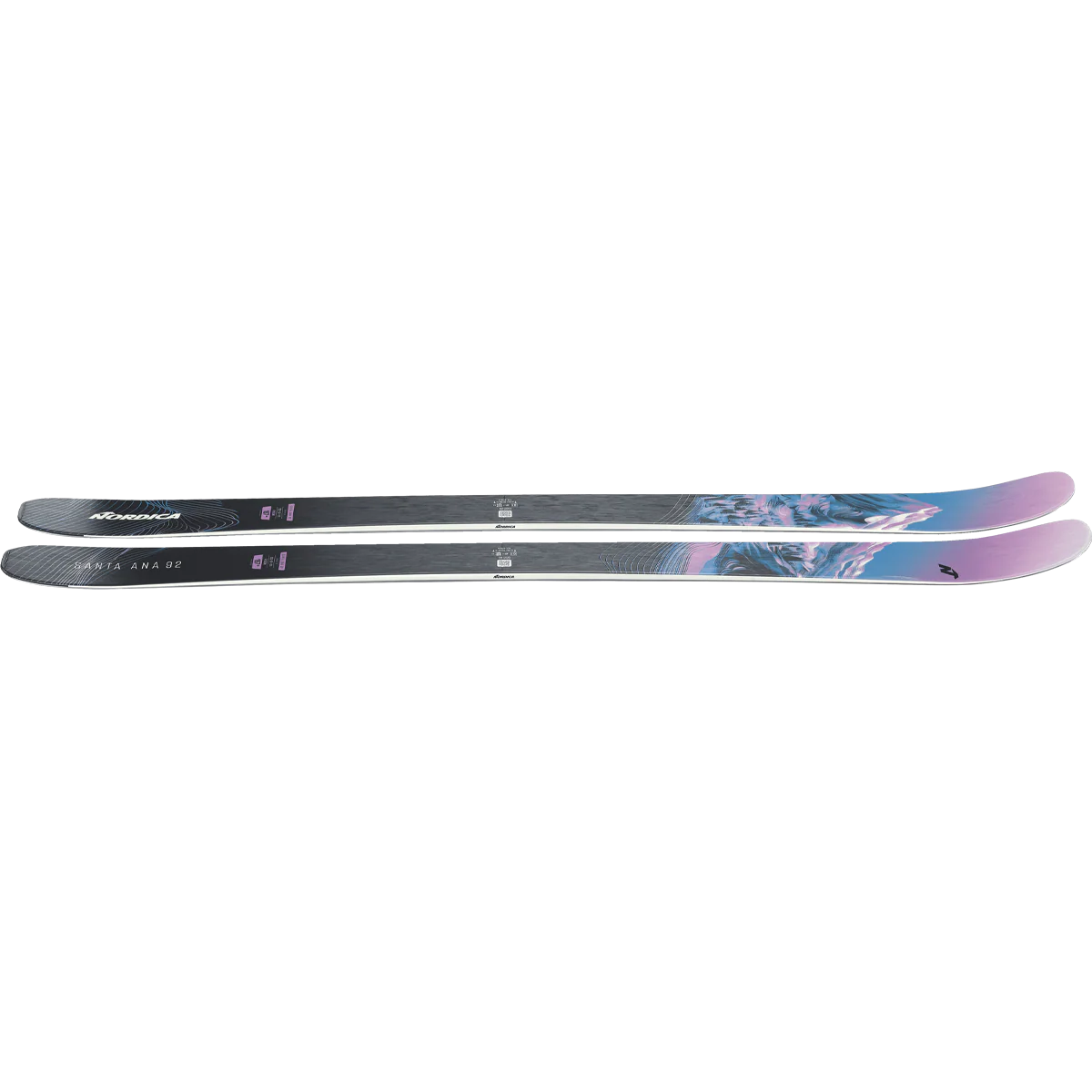 Nordica Women's Santa Ana 92 Demo Skis - Image 3