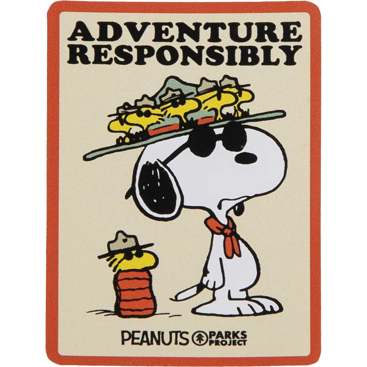 Peanuts x Parks Project Recycled Water Bottle and Sticker Pack - Image 8