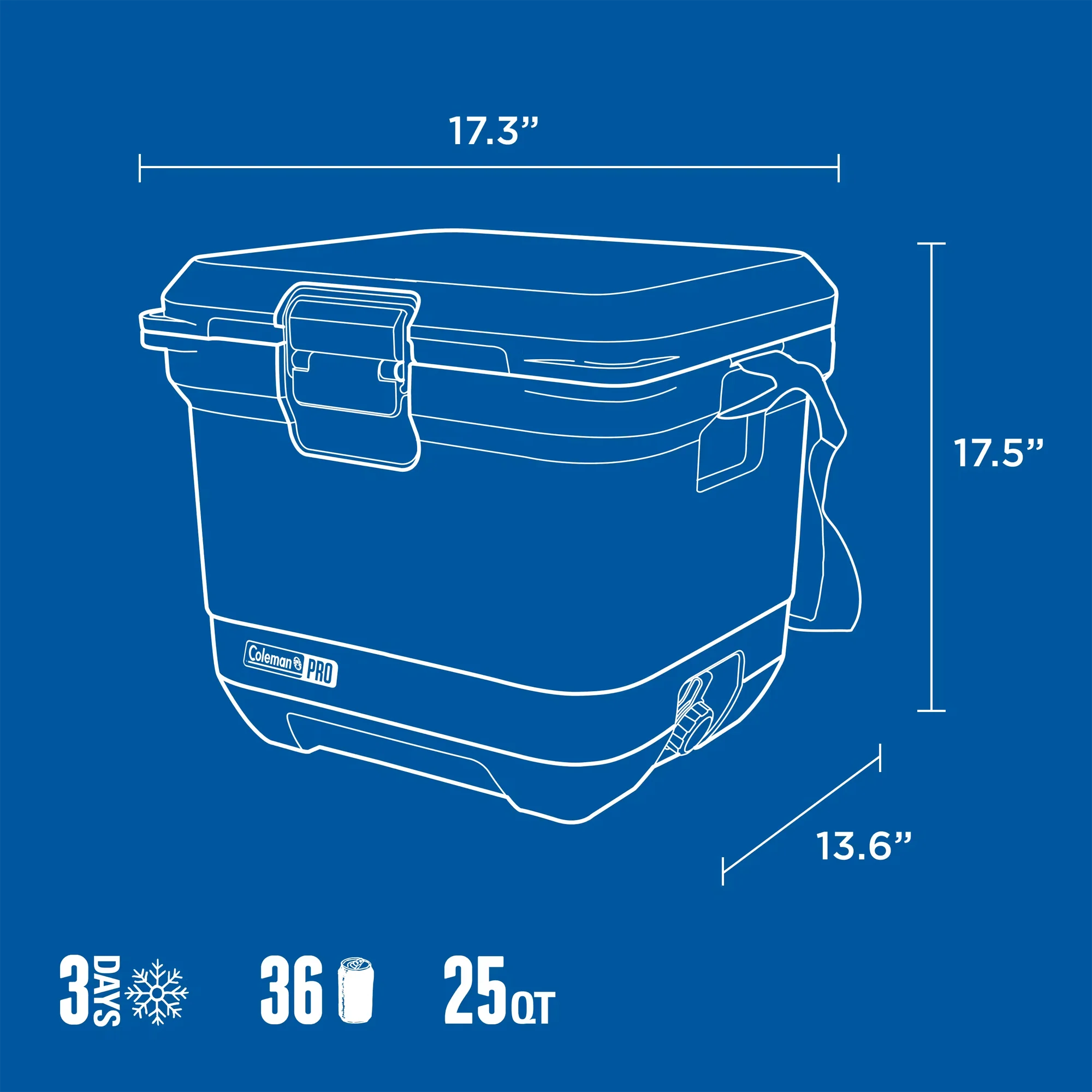 Pro Cooler 25 Quart - Image 5