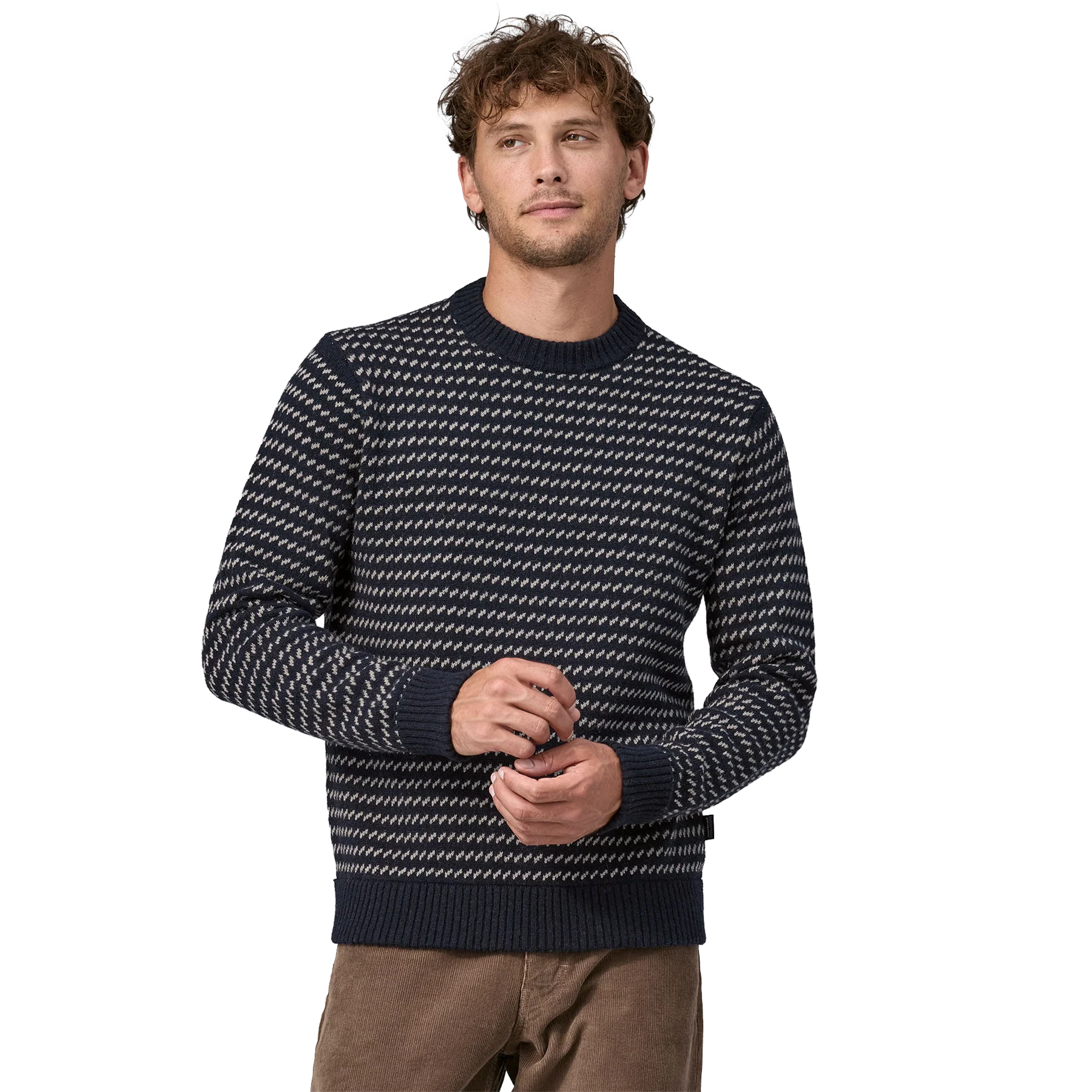 Men's Recycled Wool Sweater - Image 3
