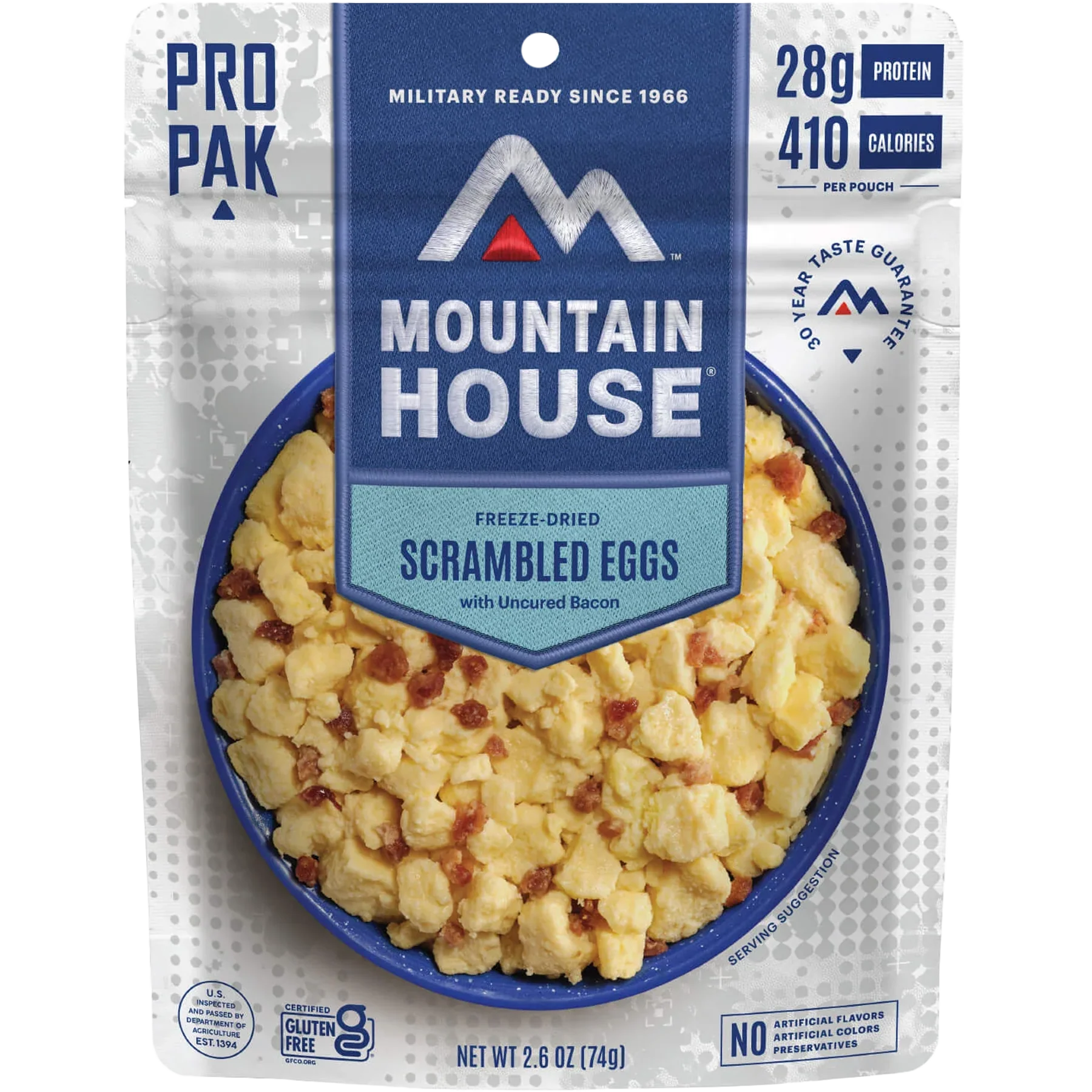 Scrambled Eggs with Bacon Pro Pak (1 Serving)