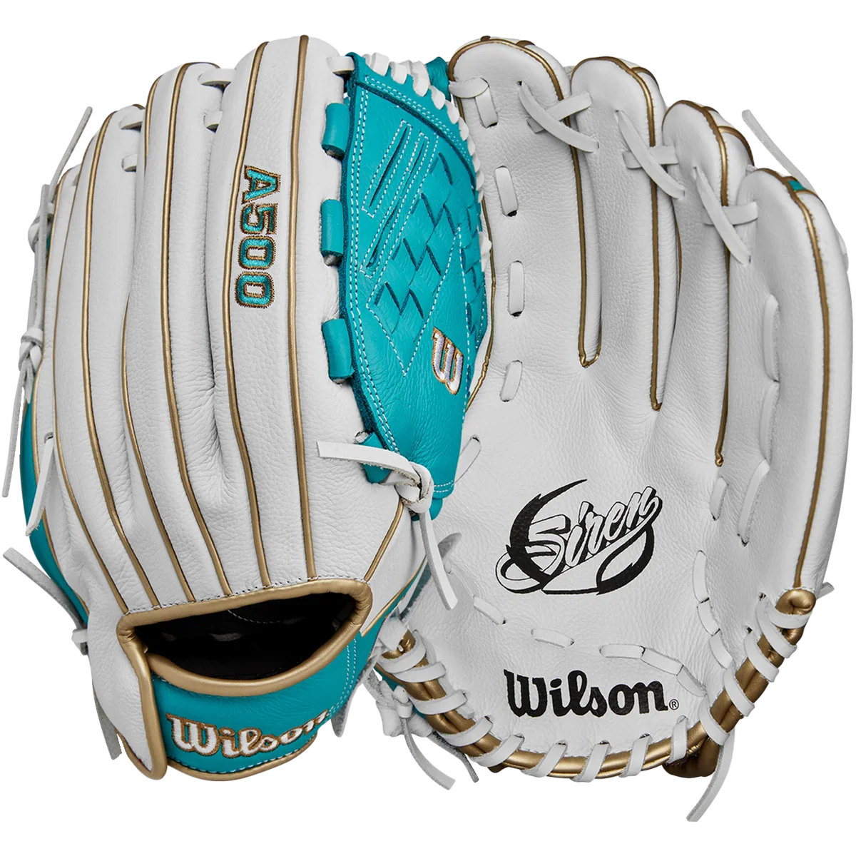 Youth Siren Fastpitch Outfield 12.5" Victory Web LHT - Image 4
