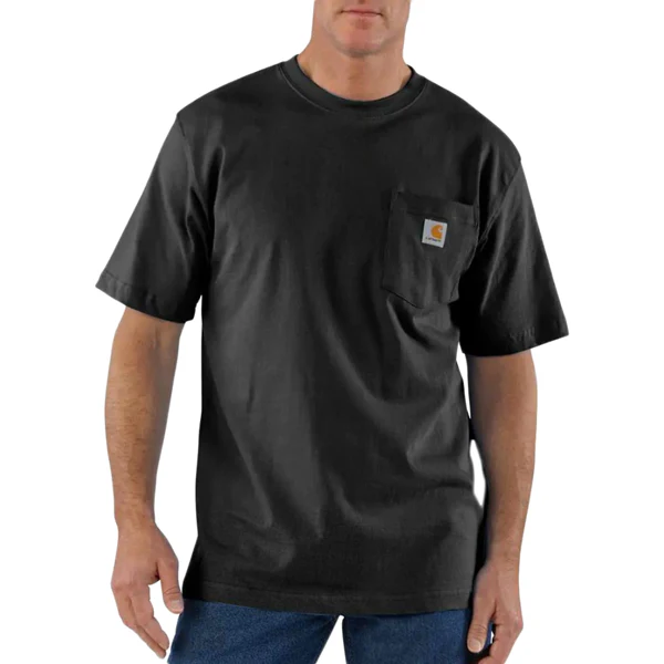 Men's Short-Sleeve Workwear Pocket T-Shirt - Image 9