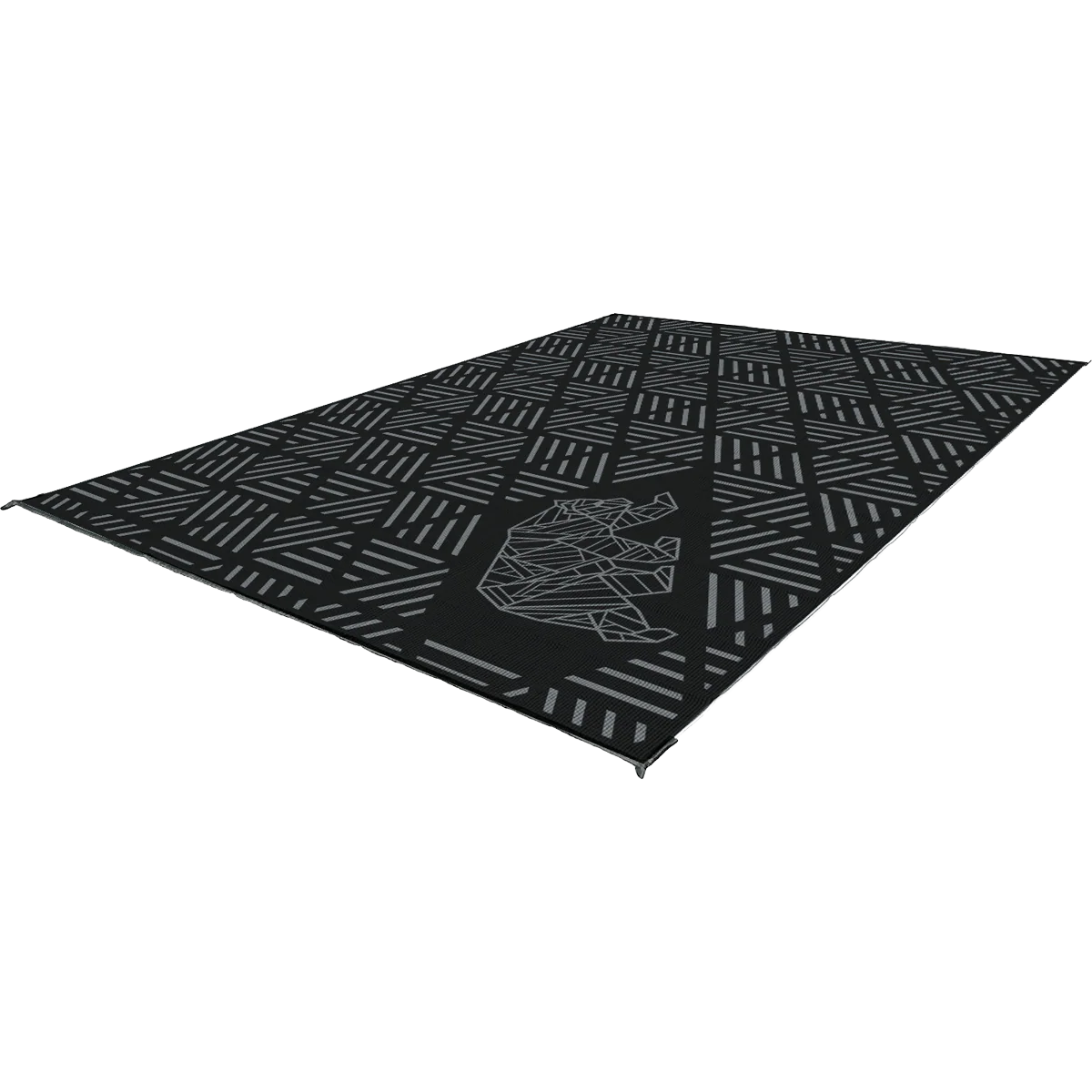 Striped Peaks Outdoor Mat - 12x9