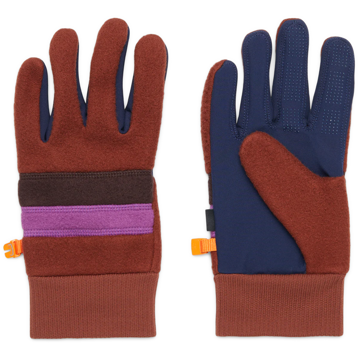 Men's Teca Fleece Full Finger Gloves - Image 2
