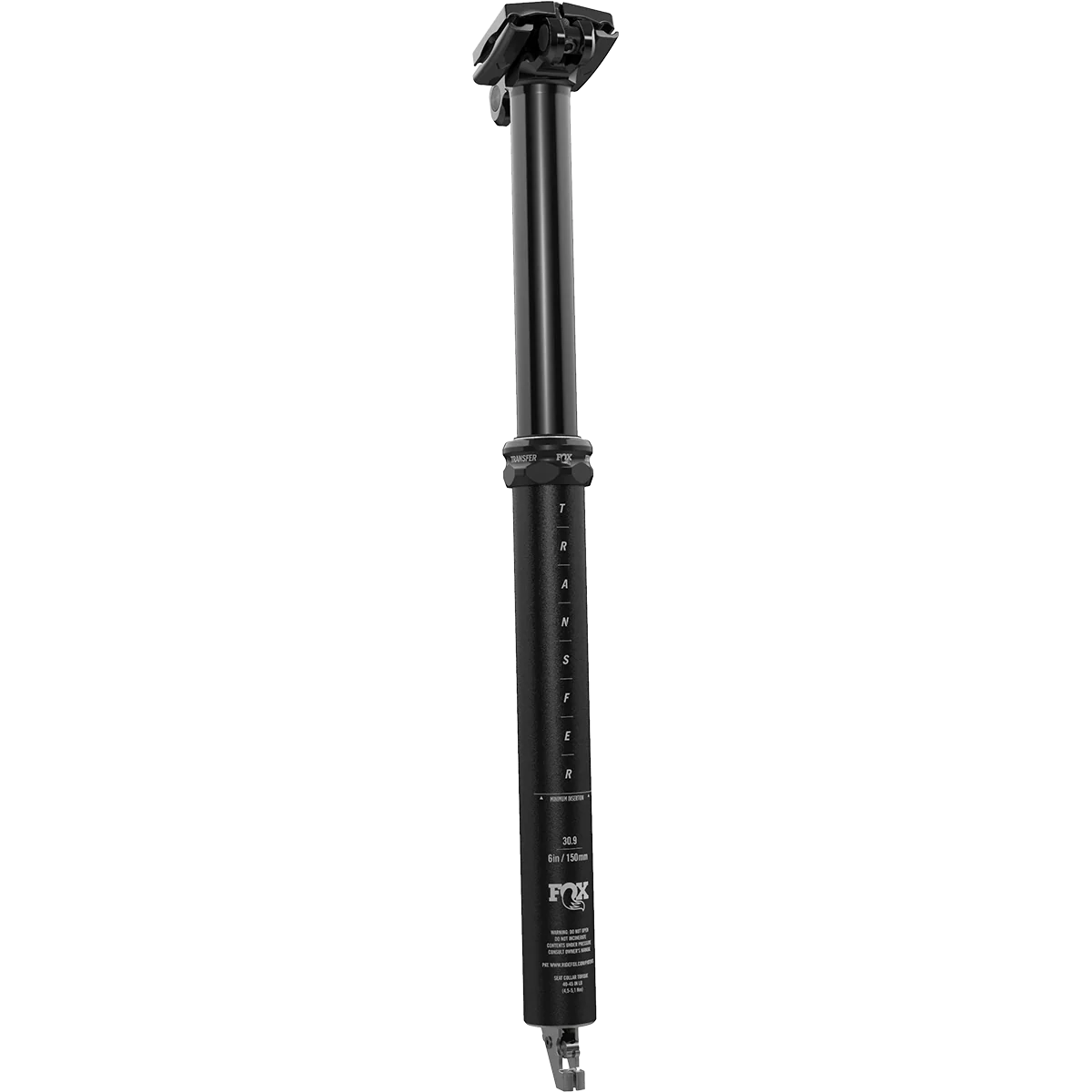Transfer Performance Elite Dropper Seatpost 31.6, 150mm Travel - Black