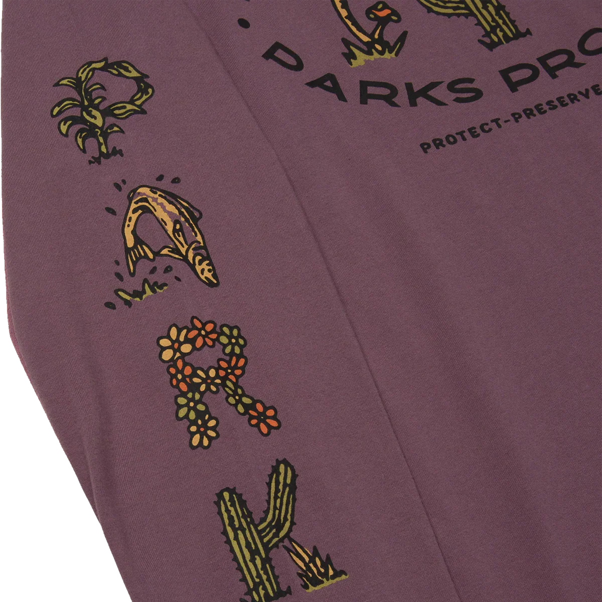 Women's 90s Doodle Parks Boxy Long Sleeve Tee - Image 5