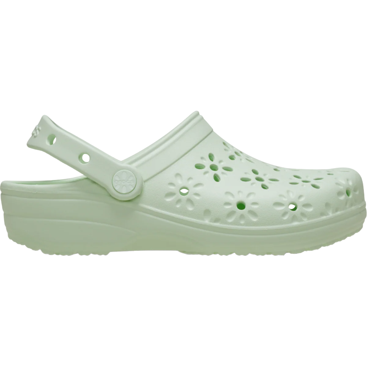 Women's Classic Floral Cut Out Clog - Image 2