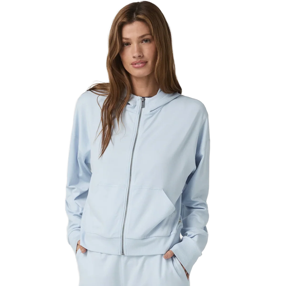 Women's Halo Modern Full Zip Hoodie - Image 3