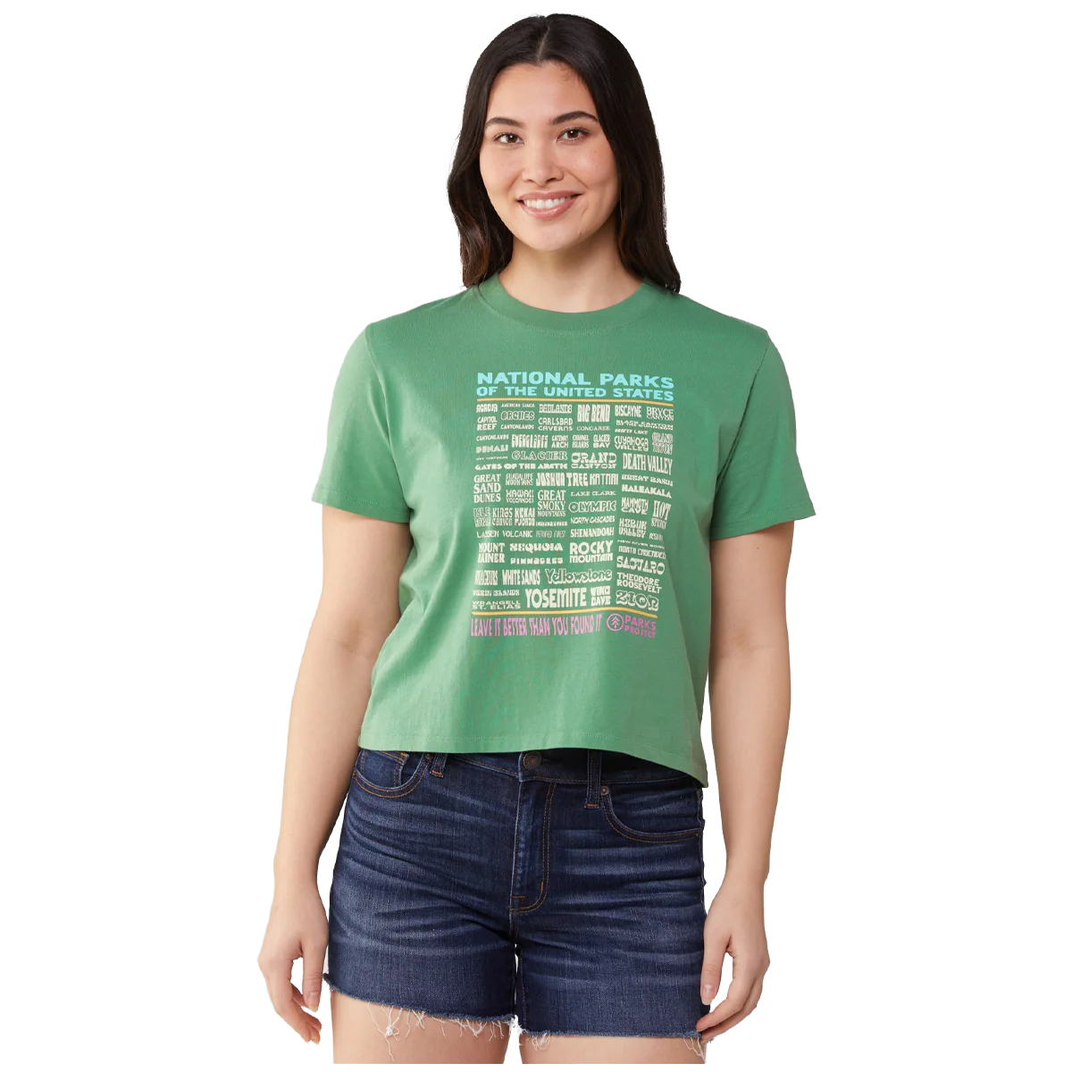 Women's National Parks Lineup Boxy Tee - Image 2