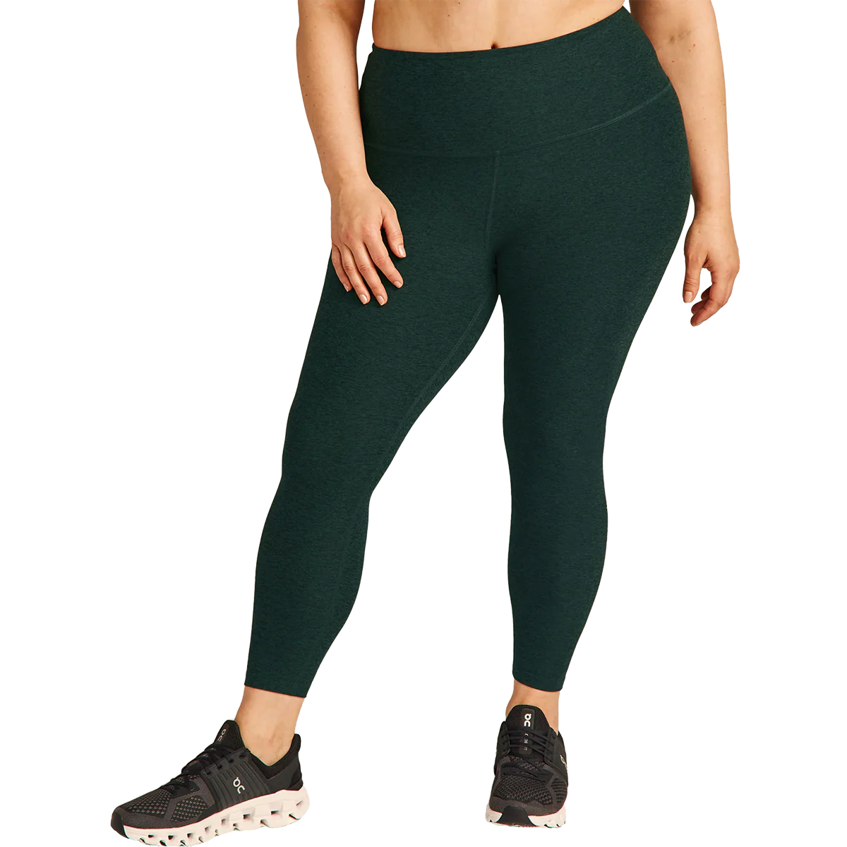 Women's Spacedye High Waisted Midi Legging - Extended - Image 2