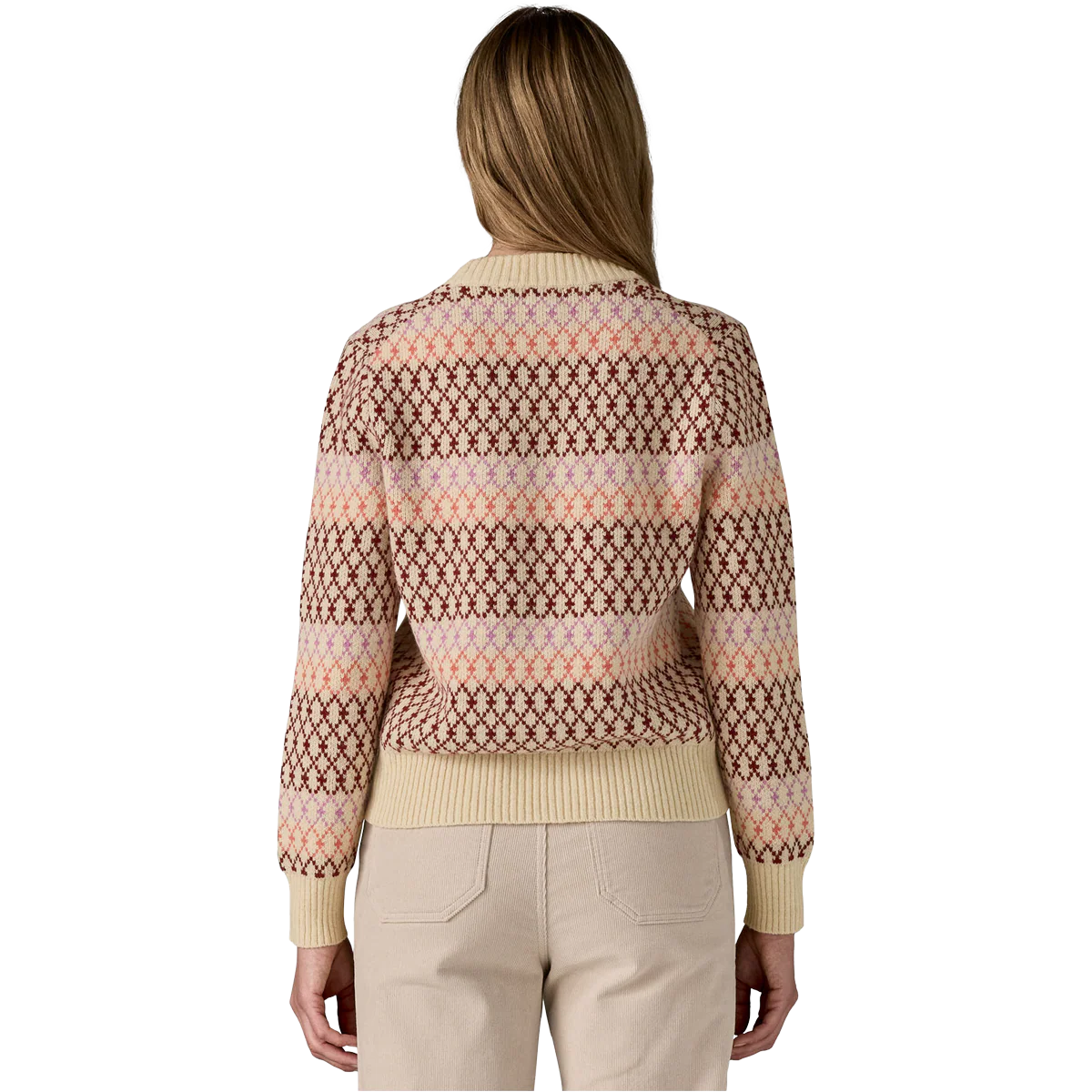 Women's Recycled Wool Crewneck Sweater - Image 3