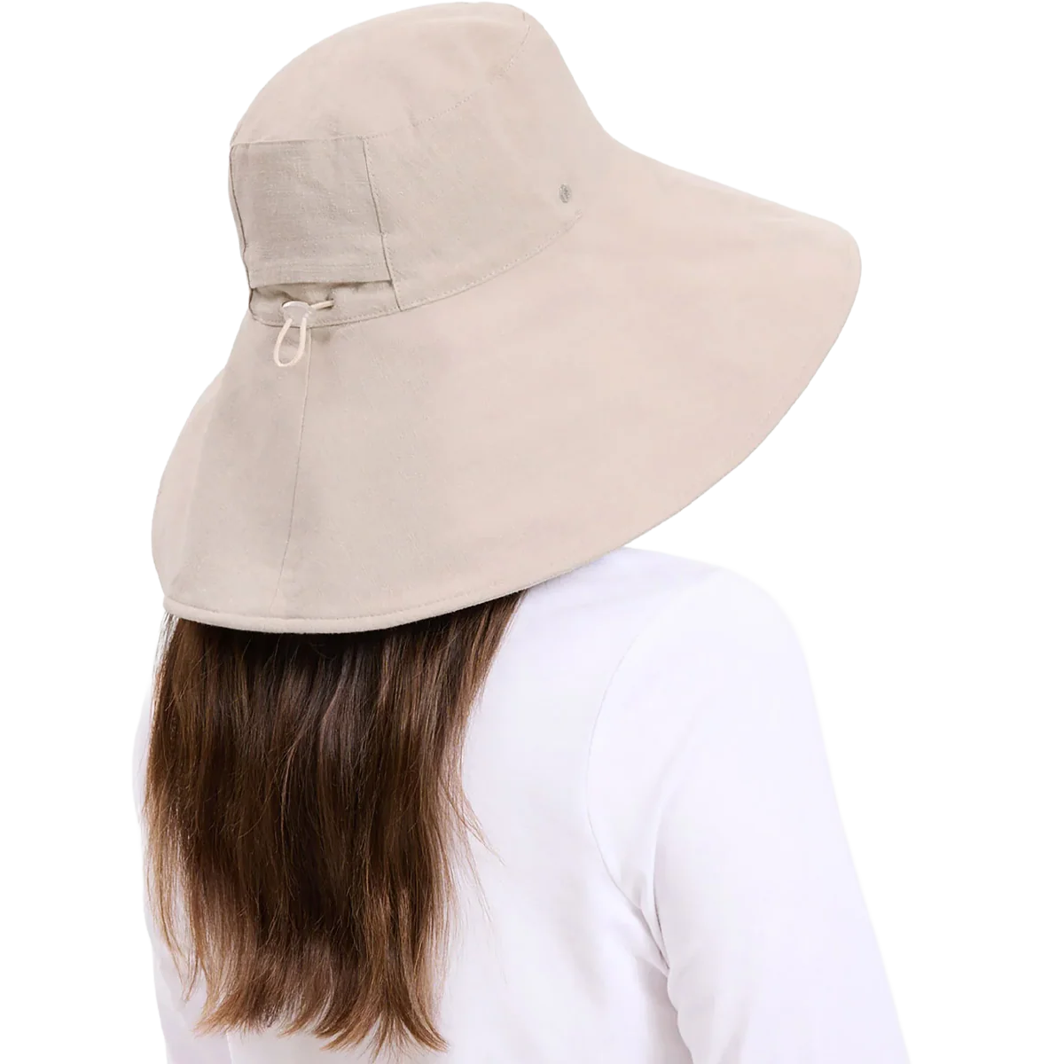 Women's Ultra Wide Cotton Linen Hat UPF 50+ - Image 4