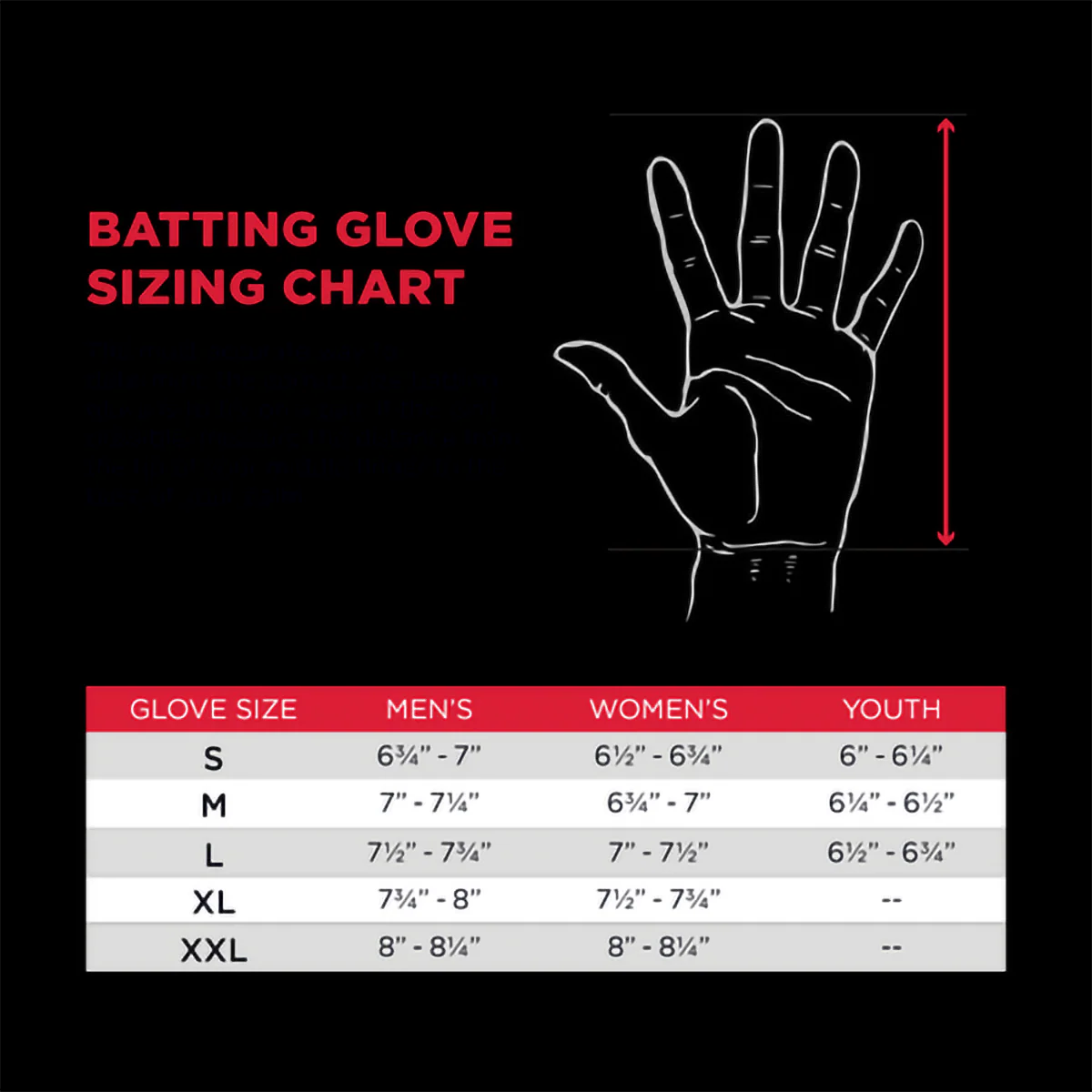 Youth Signature Batting Glove V4 - Image 4